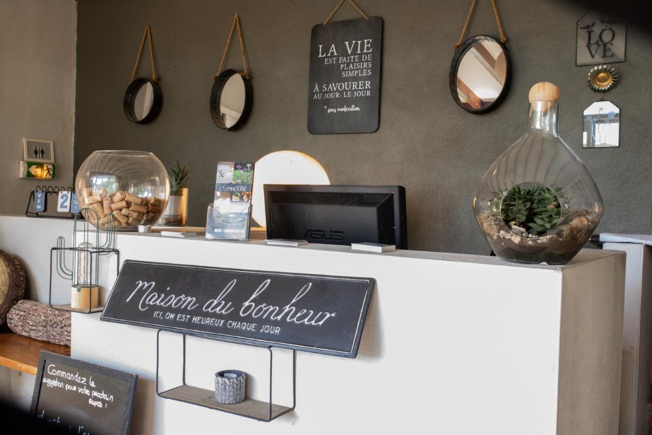 Logis Hotel Restaurant Auberge De L'Espinouse Fraisse-sur-Agout Eksteriør bilde